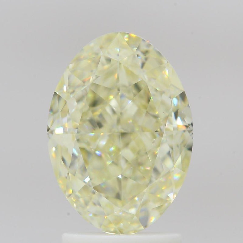 GIA Natural Diamond Oval 3.02ct U-V VS2
