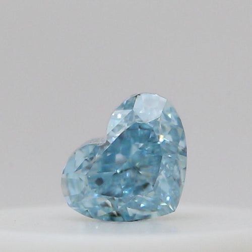 GIA Fancy Colour Diamond 0.05ct Fancy Intense Green-blue