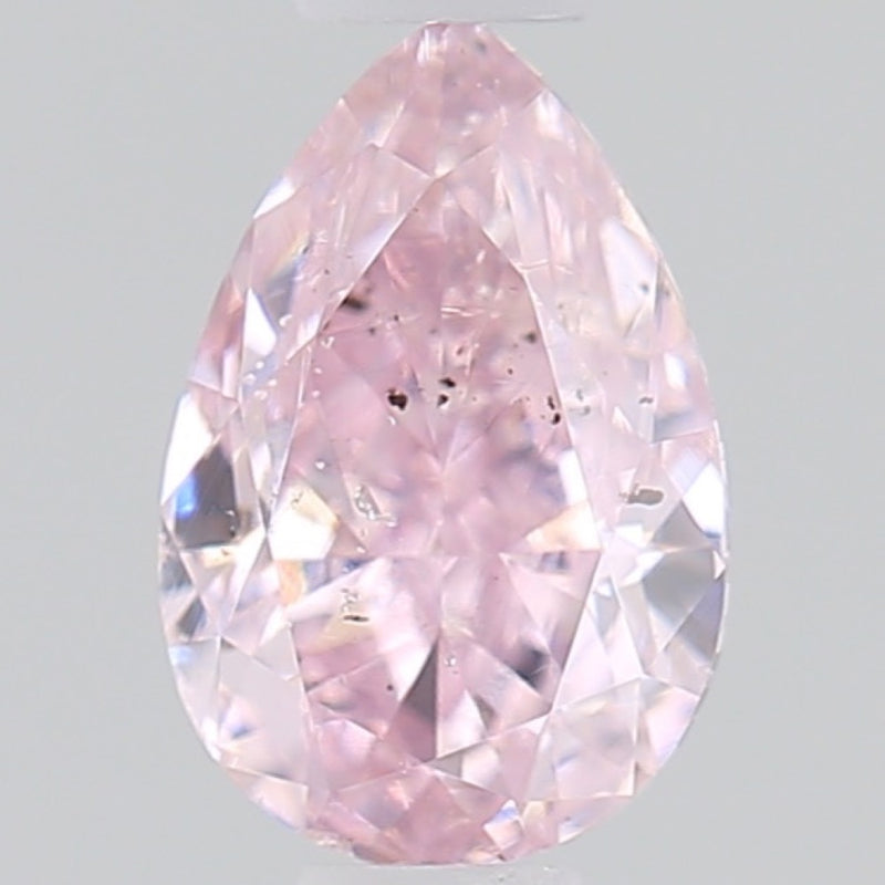 GIA 彩鑽 粉紅鑽 0.38ct Fancy Purplish Pink