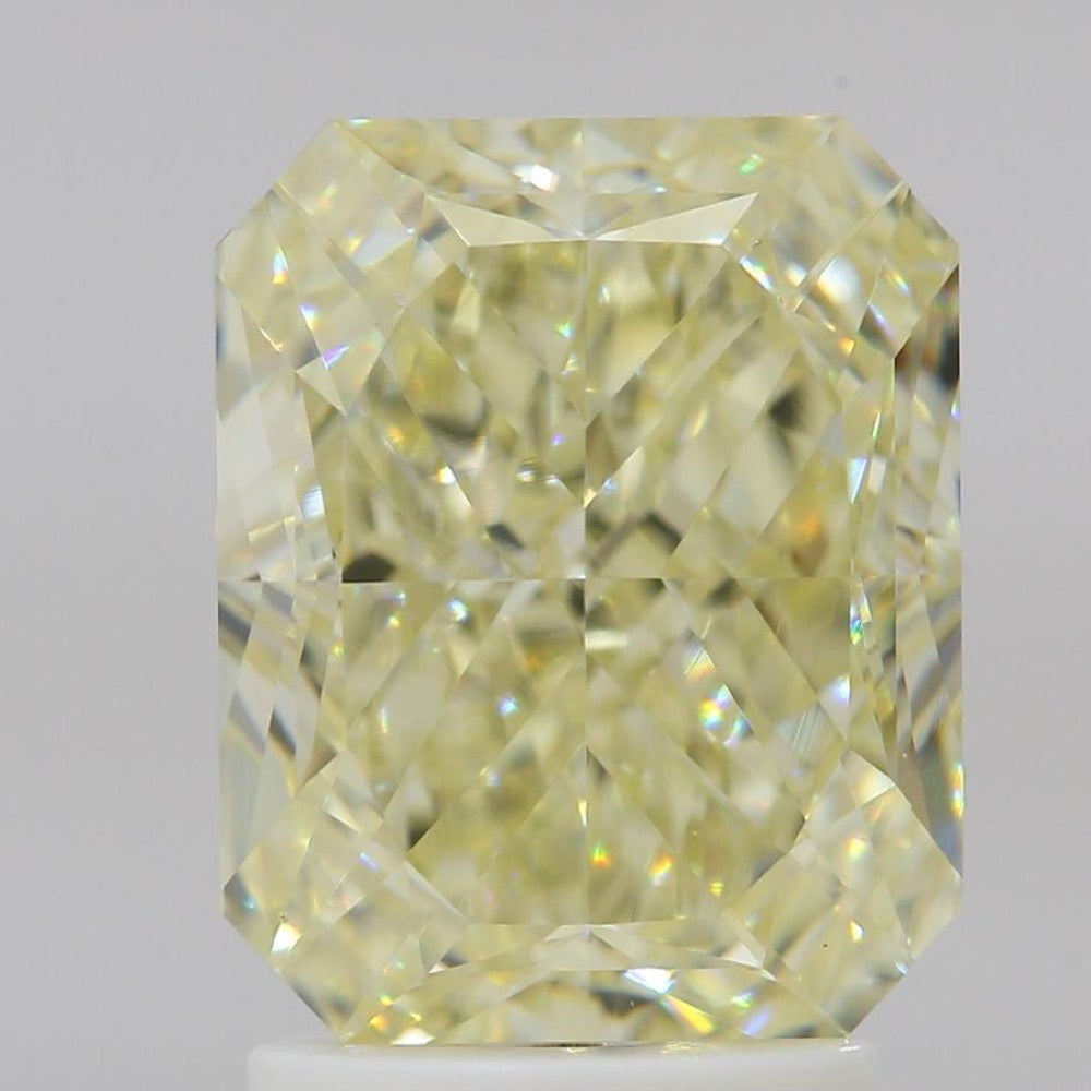 GIA 彩鑽 黃鑽 1.31ct Fancy Light Yellow