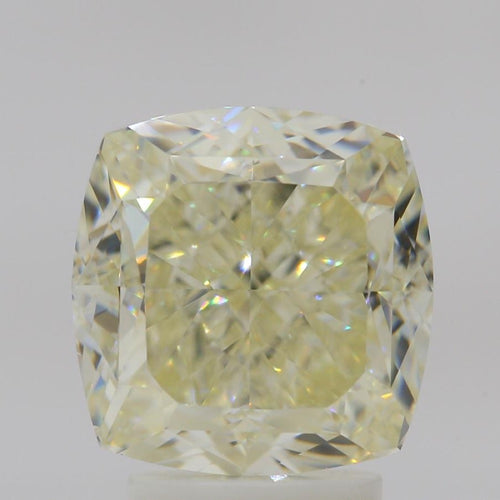GIA 天然鑽石 墊形 4.02ct Q-R VS2