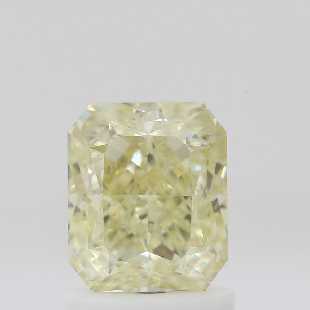GIA 彩鑽 黃鑽 1.5ct Fancy Light Yellow