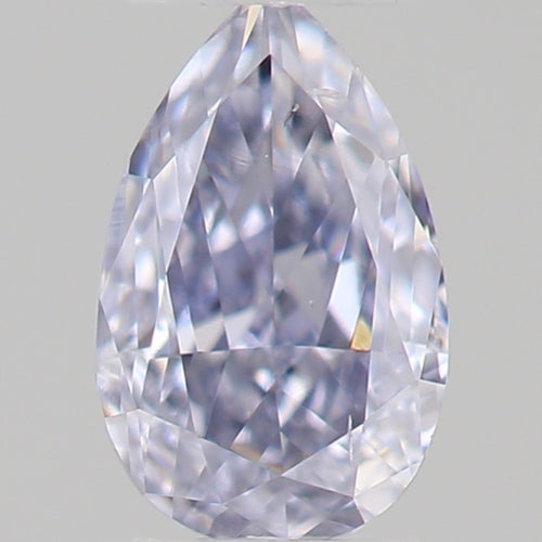 GIA 彩鑽 藍鑽 0.1ct Fancy Light Gray-blue