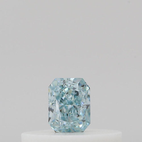 GIA Fancy Colour Diamond 0.16ct Fancy Intense Blue-green