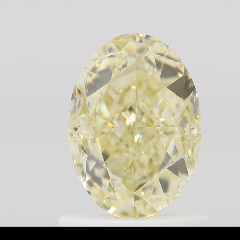 GIA 天然鑽石 橢圓形 1.2ct W-X VVS2
