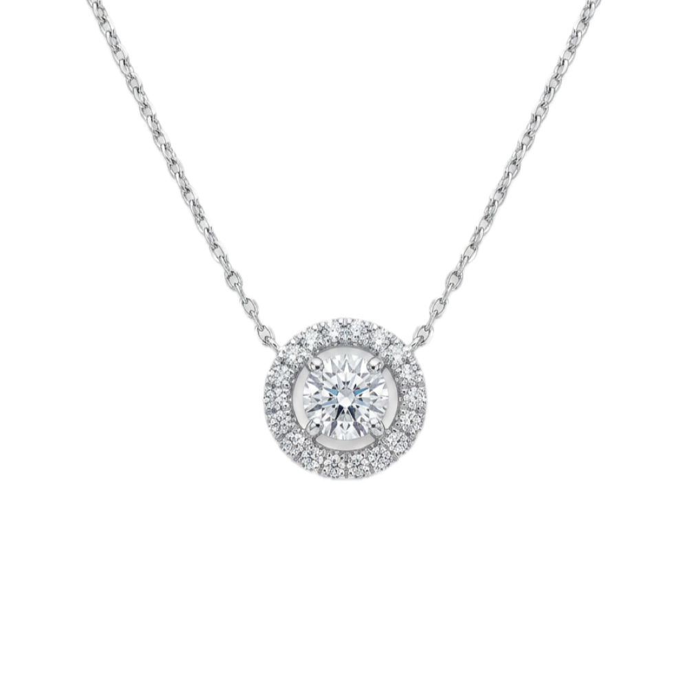 18K白金 0.30ct 鑽石吊咀