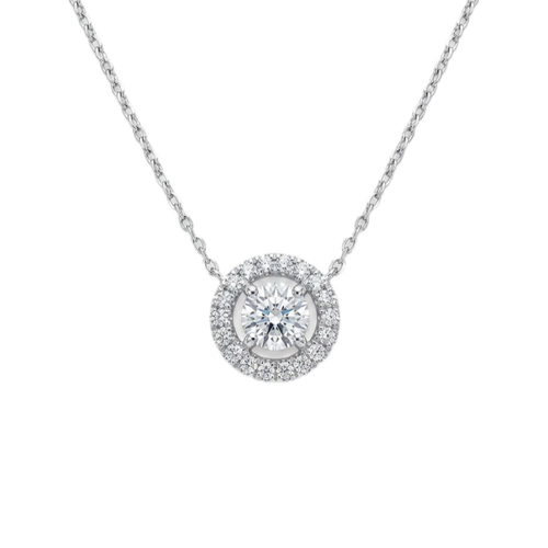 18K白金 0.30ct 鑽石吊咀