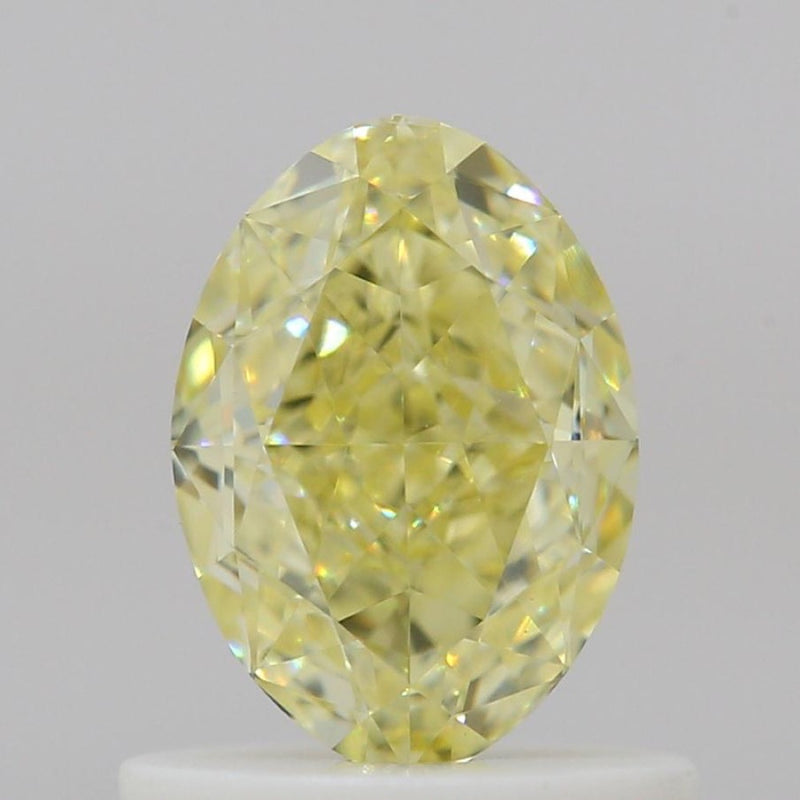 GIA 彩鑽 黃鑽 0.85ct Fancy Yellow