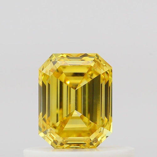 GIA Fancy Colour Diamond 0.56ct Fancy Vivid Yellow