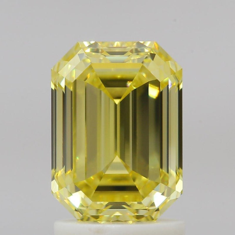 GIA 彩鑽 黃鑽 2.01ct Fancy Intense Yellow