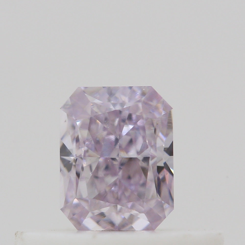 GIA 彩鑽 粉紅鑽 0.31ct Fancy Light Purplish Pink