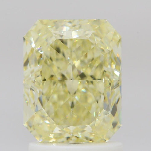 GIA 彩鑽 黃鑽 2.06ct Fancy Light Yellow