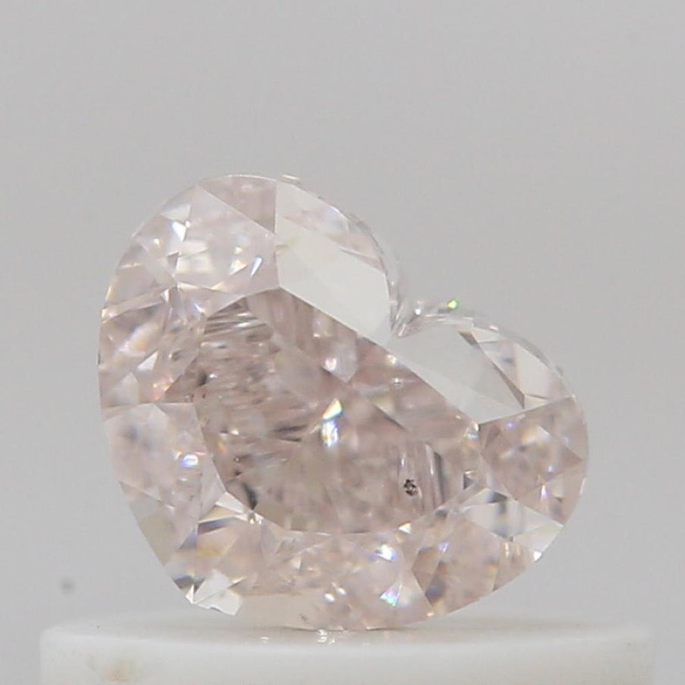 GIA 彩鑽 粉紅鑽 0.52ct Fancy Light Brownish Pink