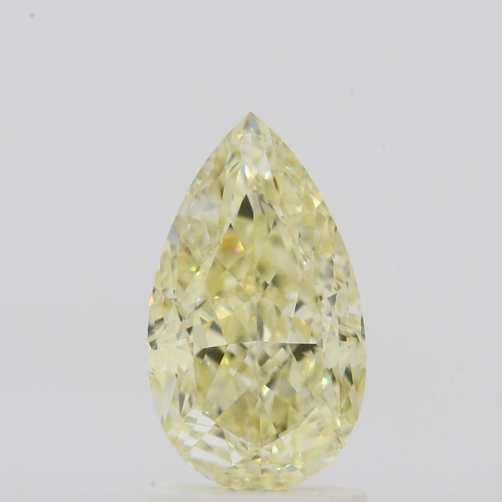 GIA 天然鑽石 梨形 2ct W-X VVS2