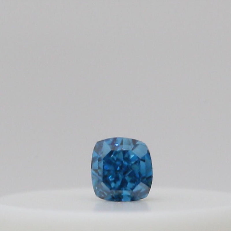 GIA 彩鑽 藍鑽 0.01ct Fancy Deep Green-blue
