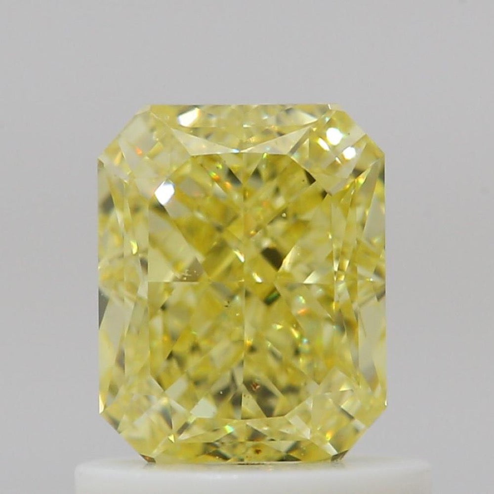 GIA 彩鑽 黃鑽 1.01ct Fancy Intense Yellow