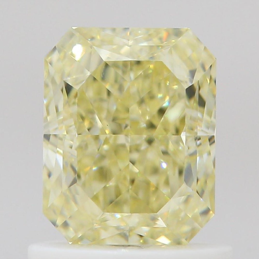 GIA 彩鑽 黃鑽 1.09ct Fancy Light Yellow