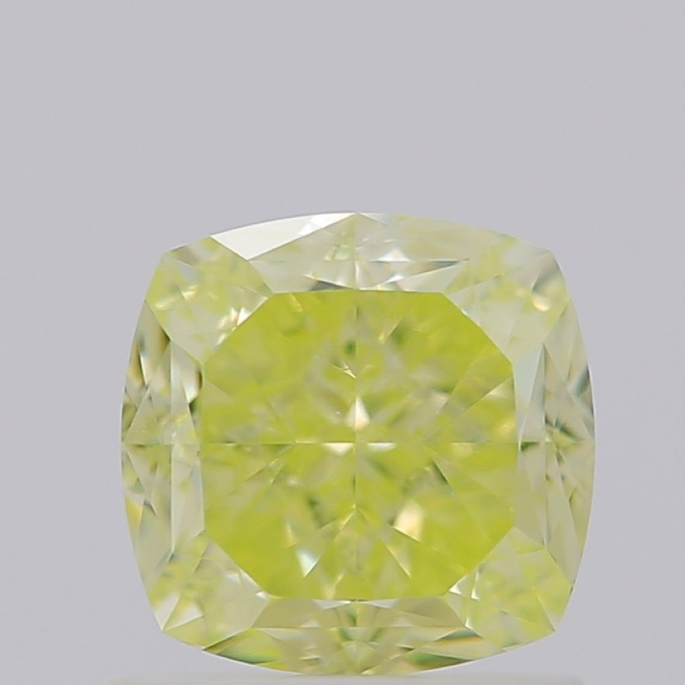 GIA 彩鑽 黃鑽 1.29ct Fancy Green-yellow