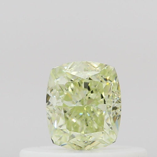 GIA 彩鑽 綠鑽 0.34ct Fancy Yellow-green