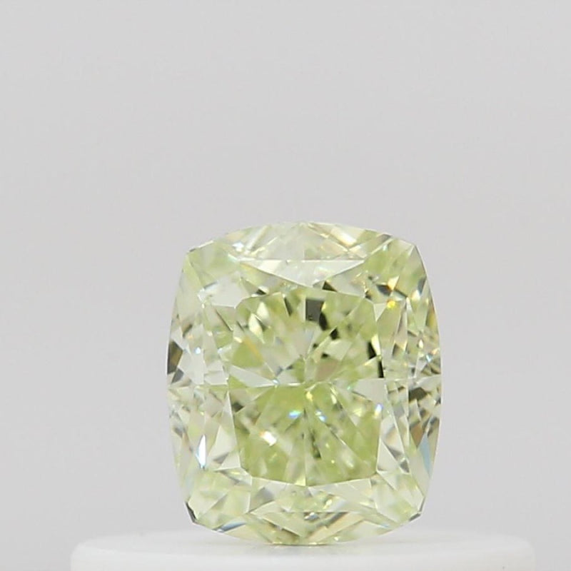 GIA 彩鑽 綠鑽 0.34ct Fancy Yellow-green