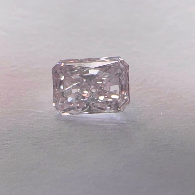 GIA 彩鑽 粉紅鑽 0.44ct Fancy Purplish Pink
