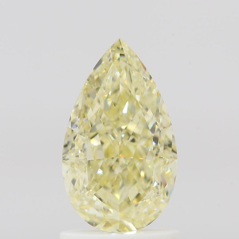 GIA Natural Diamond Pear 1.59ct Y-Z VVS1
