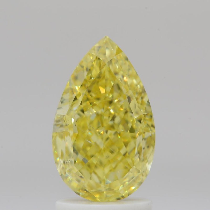 GIA 彩鑽 黃鑽 2.02ct Fancy Intense Yellow