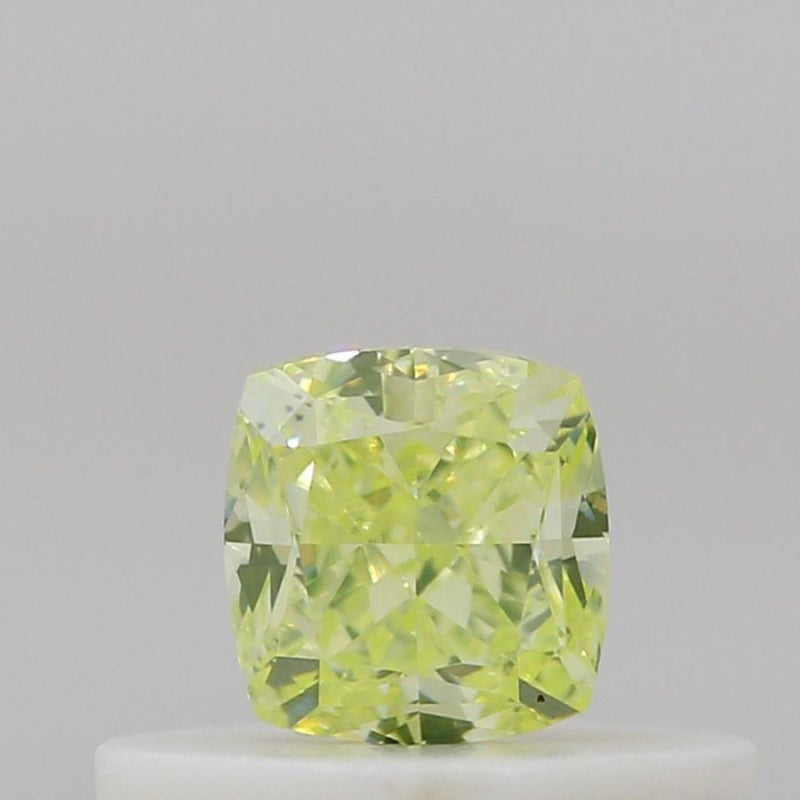 GIA 彩鑽 黃鑽 0.31ct Fancy Green-yellow