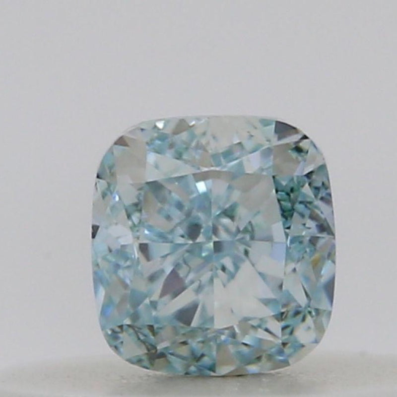 GIA 彩鑽 綠鑽 0.17ct Fancy Blue-green