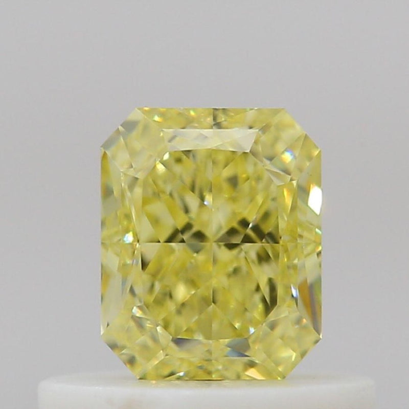 GIA 彩鑽 黃鑽 0.51ct Fancy Intense Yellow