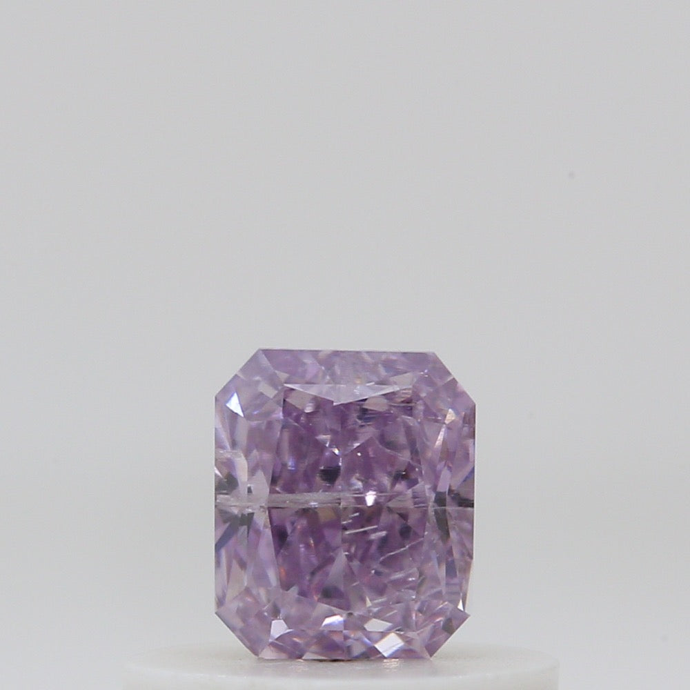 GIA 彩鑽 紫鑽 0.33ct Fancy Intense Pinkish Purple