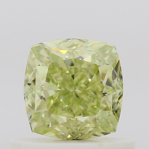 GIA 彩鑽 黃鑽 0.71ct Fancy Green-yellow
