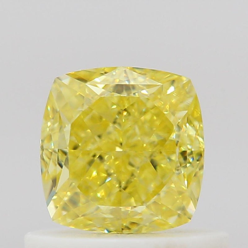 GIA 彩鑽 黃鑽 0.75ct Fancy Vivid Yellow
