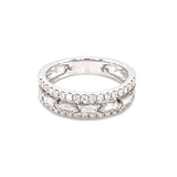 18K White Gold 0.39ct Diamond Ring