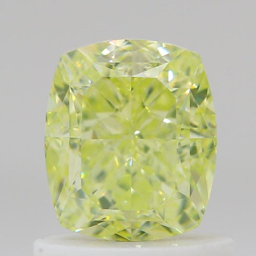 GIA 彩鑽 黃鑽 1.03ct Fancy Intense Green-yellow