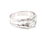 18K White Gold 0.51ct Diamond Ring