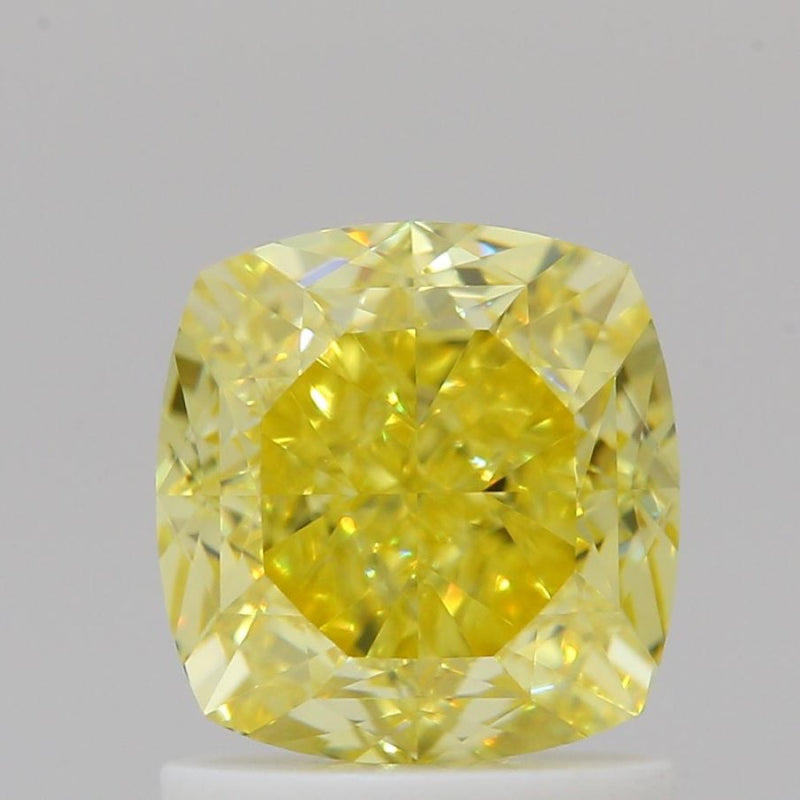GIA 彩鑽 黃鑽 1.5ct Fancy Vivid Yellow