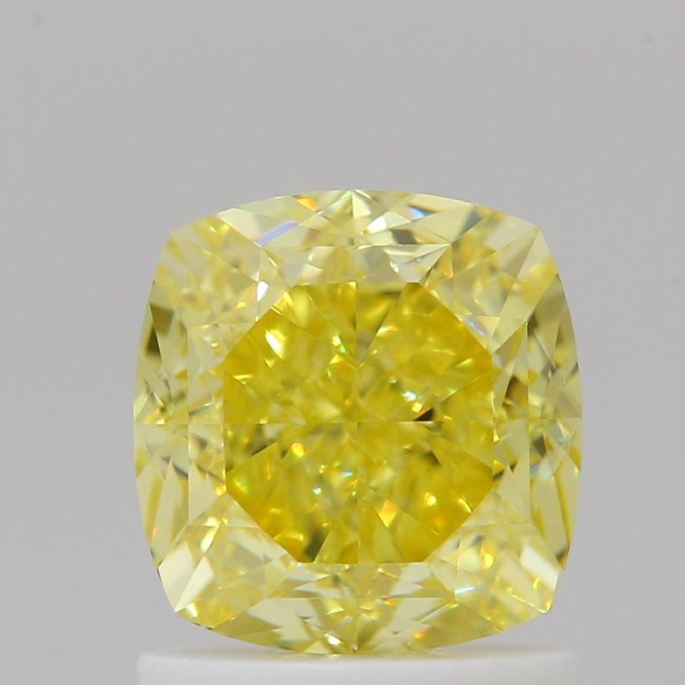GIA 彩鑽 黃鑽 1.5ct Fancy Vivid Yellow
