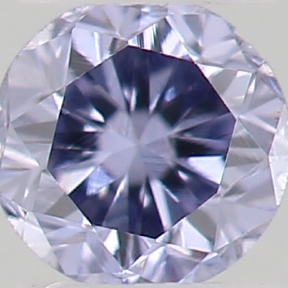 GIA 彩鑽 紫鑽 0.04ct Fancy Gray-violet