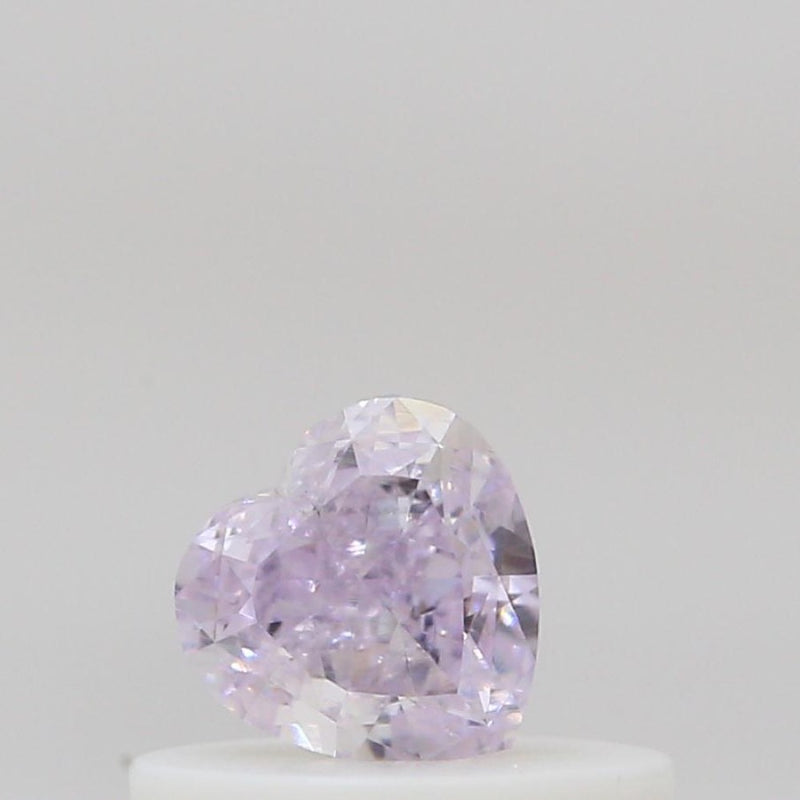 GIA 彩鑽 紫鑽 0.34ct Fancy Light Pinkish Purple
