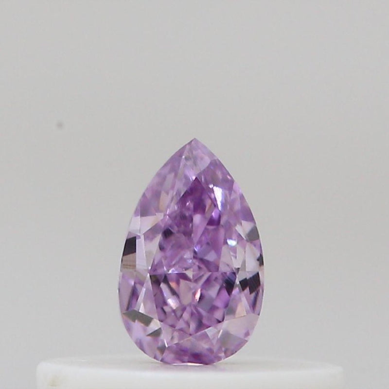 GIA 彩鑽 紫鑽 0.15ct Fancy Intense Pink-purple