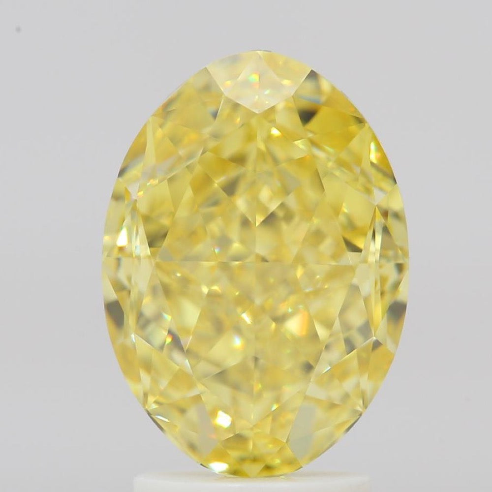 GIA 彩鑽 黃鑽 3.52ct Fancy Vivid Yellow