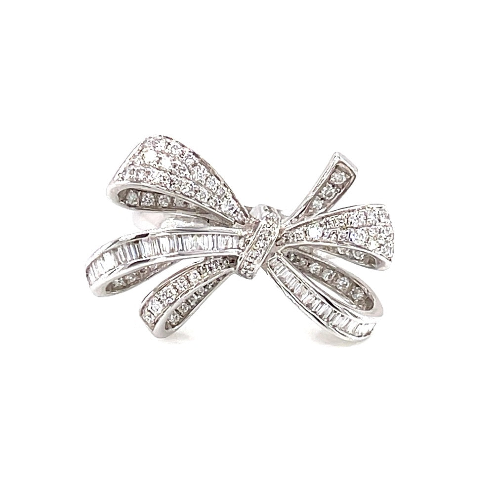 18K White Gold 0.18ct Diamond Ring