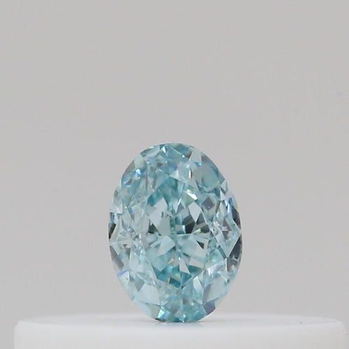 GIA Fancy Colour Diamond 0.1ct Fancy Intense Blue-green