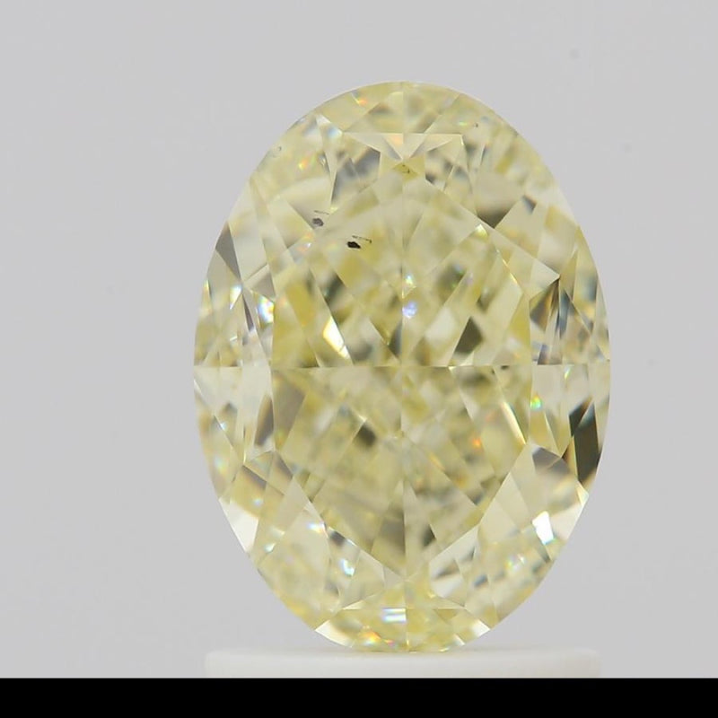GIA Natural Diamond Oval 2.01ct Y-Z SI1