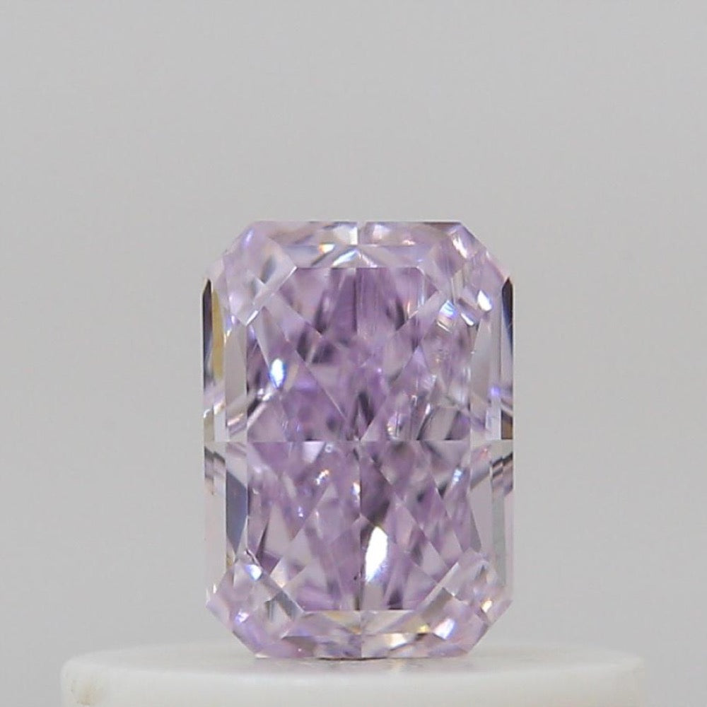 GIA 彩鑽 紫鑽 0.25ct Fancy Intense Pinkish Purple
