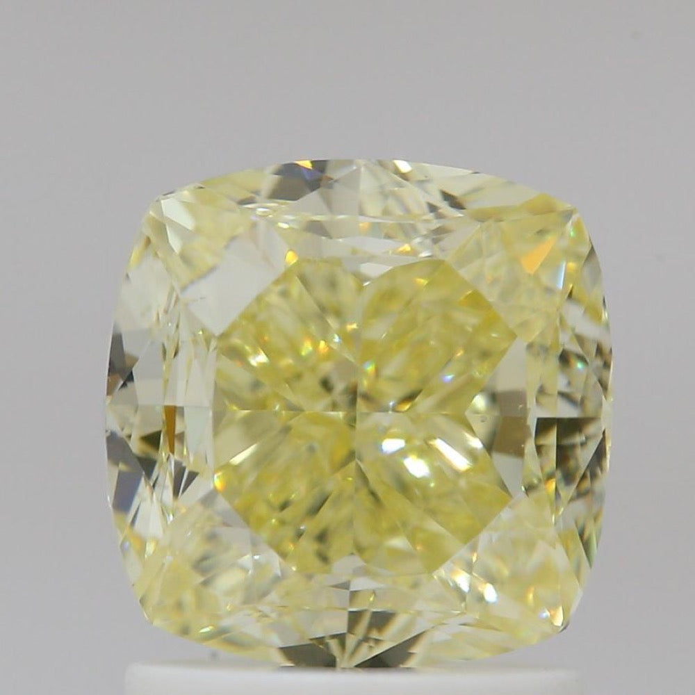 GIA 彩鑽 黃鑽 2.01ct Fancy Yellow