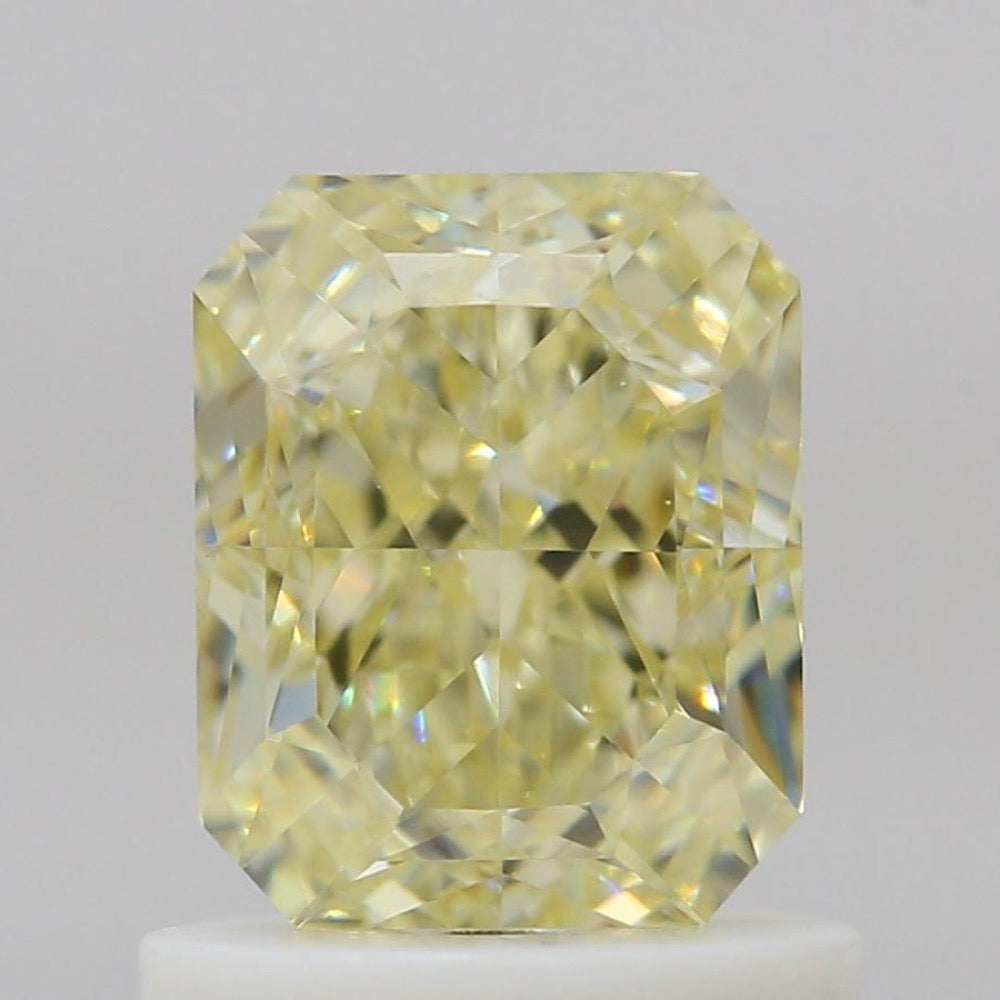 GIA 彩鑽 黃鑽 1.08ct Fancy Light Yellow