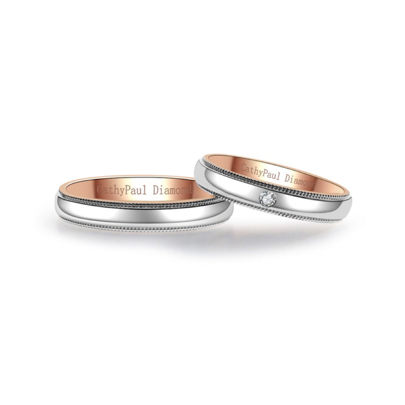 Angerosa 結婚對戒 AR504-AR505