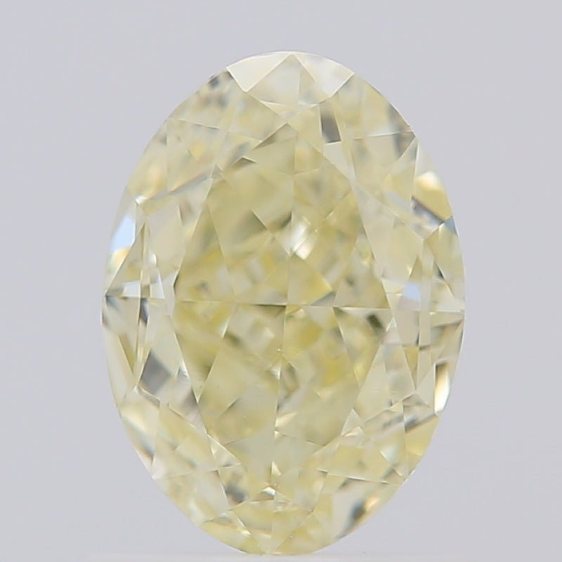 GIA Natural Diamond Oval 1.29ct Y-Z VS1